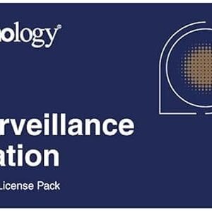 Synology NAS-NVR IP Camera License Pack for 8
