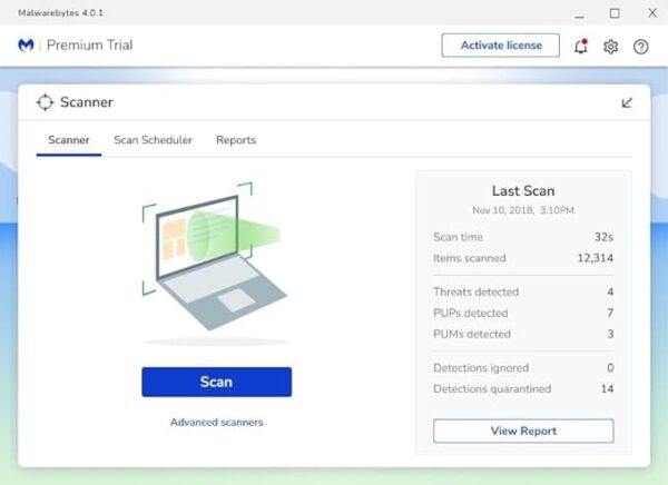 Malwarebytes Premium | 18 Months, 2 Devices | PC, Mac, Android - Image 3