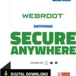 Webroot Antivirus Software 2023 | 3 Device | 1 Year Download for PC/Mac