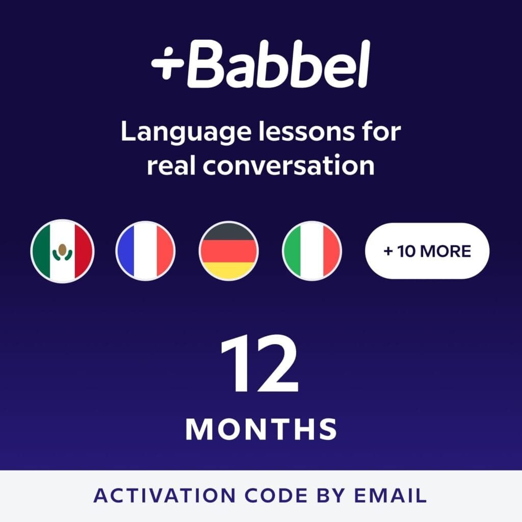 Babbel Language Learning Software
