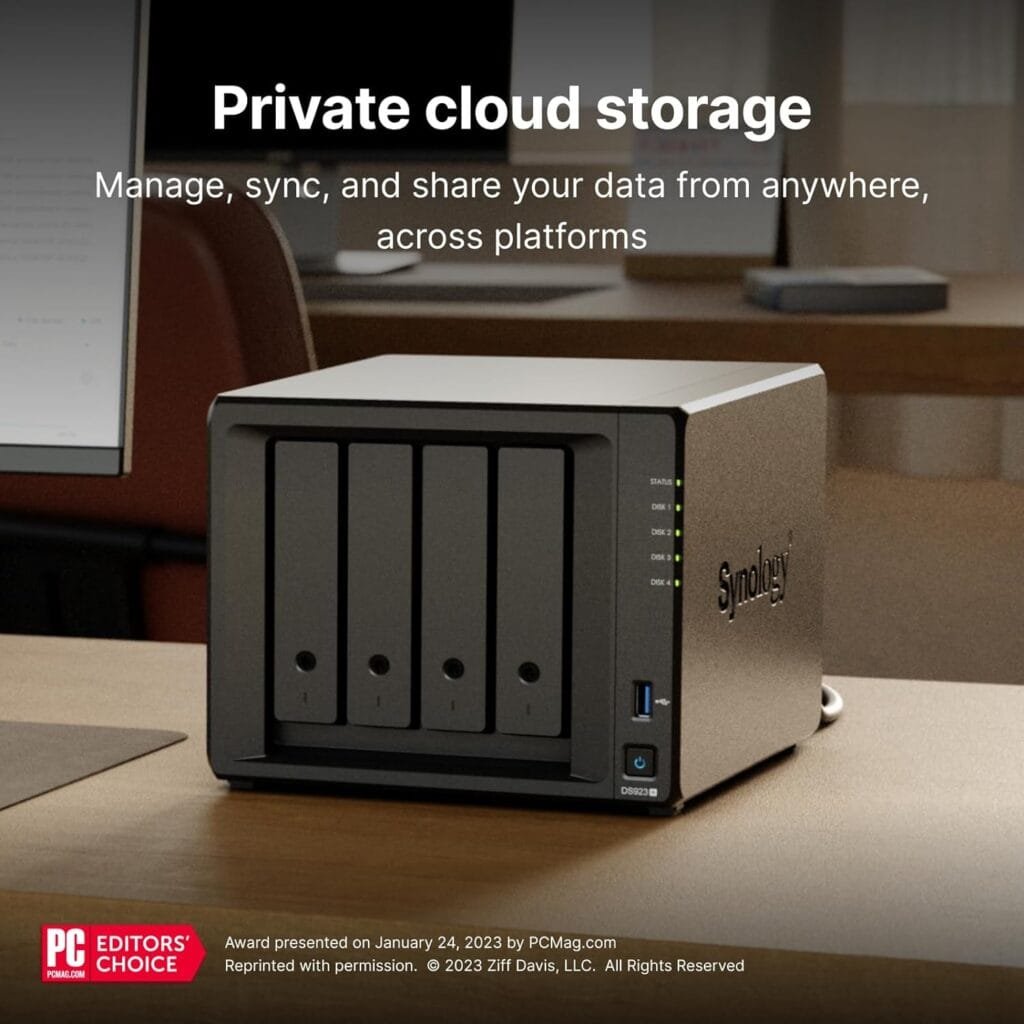 Synology DiskStation DS923+ 4-Bay (Diskless)