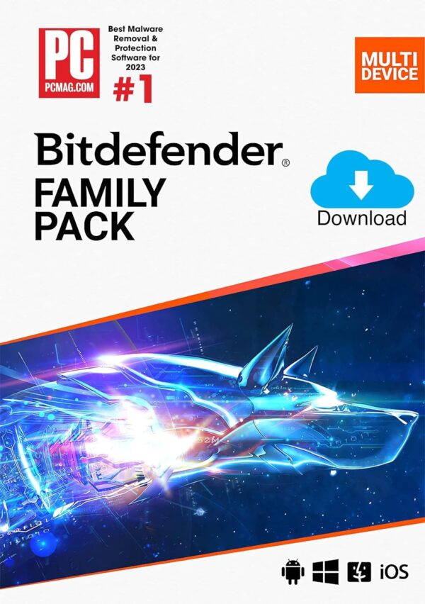 Bitdefender Family Pack - 15 Devices | 1 year Subscription