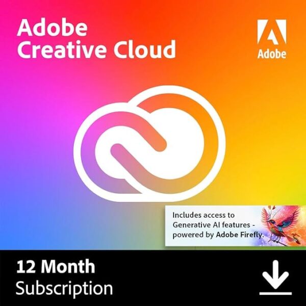 Adobe Creative Cloud | Entire Collection of Adobe Creative Tools Plus 100G Storage
