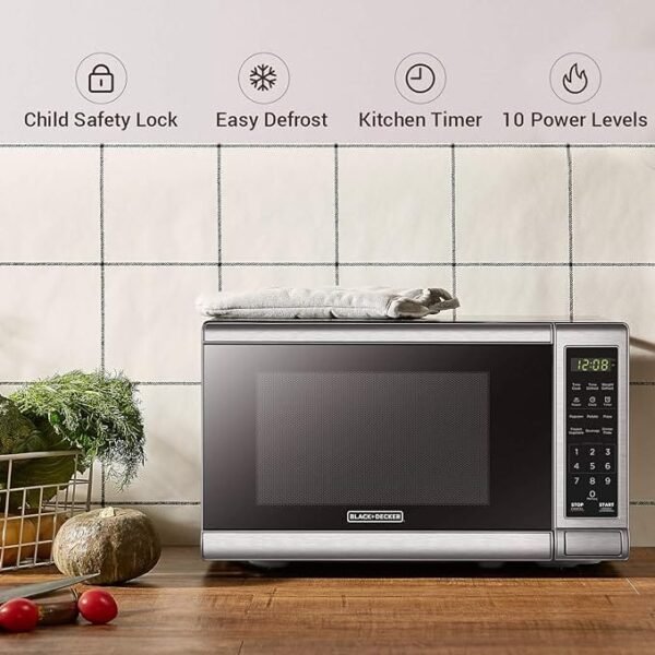 BLACK+DECKER Digital Microwave Oven - Image 3
