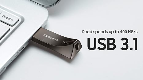 SAMSUNG BAR Plus 256GB 400MB/s USB 3.1 Flash Drive 3