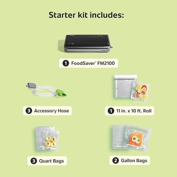 FoodSaver Vacuum Sealer Machine with Automatic Bag Detection - Image 4