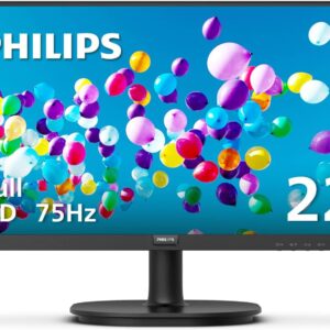 PHILIPS 22-inch Class Thin Monitor Full HD (1920 x 1080) 75Hz