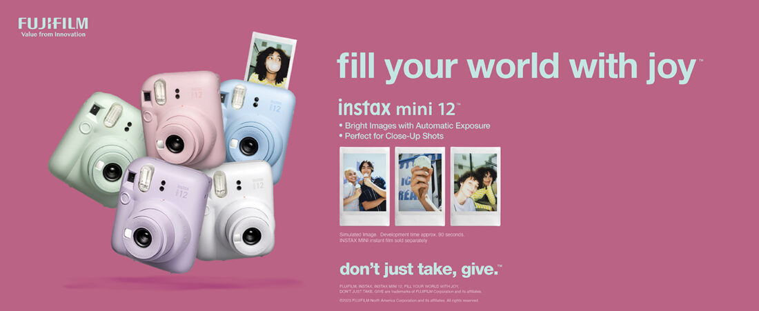 Fujifilm Instax Mini 12 Instant Camera 5 Fujifilm Instax Mini 12 Instant Camera