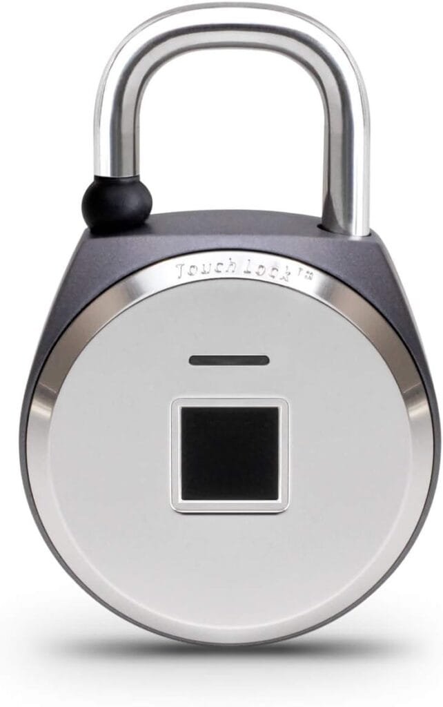 Aluratek Bio-Key TouchLoc, All-Weather Keyless BioLock with Fingerprint