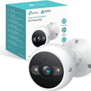 Kasa 4MP 2K Security Camera Outdoor Wired, IP65, Starlight Sensor & 98 Ft Night Vision