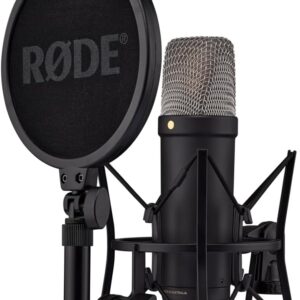 RØDE NT1 5th Generation Large-diaphragm Studio Condenser Microphone with XLR and USB Outputs