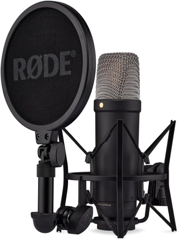 RØDE NT1 5th Generation Large-diaphragm Studio Condenser Microphone with XLR and USB Outputs