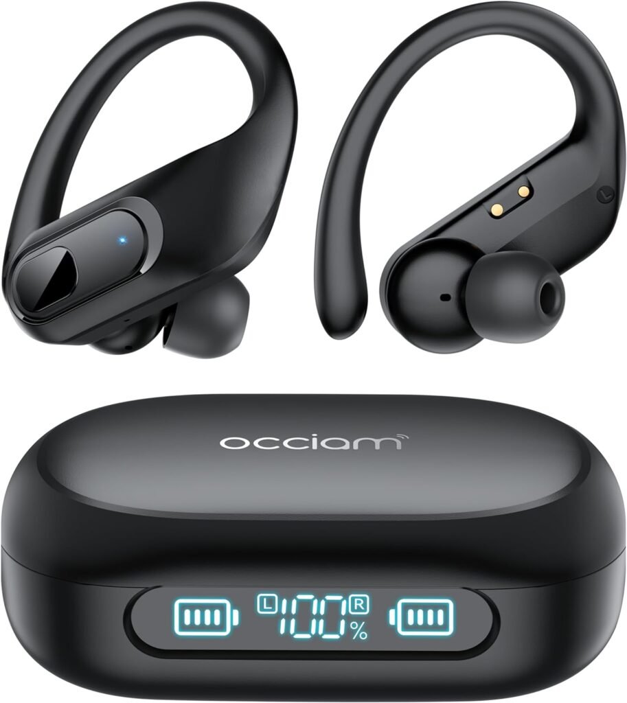 occiam Wireless Earbuds 96hrs Playback
