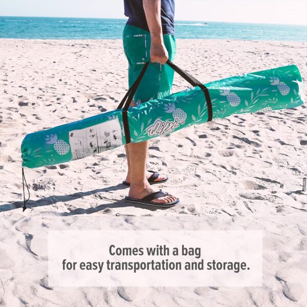 Qipi Beach Cabana Easy to Set Up Canopy, Waterproof, Portable 6' x 6' Beach Shelter - Image 5