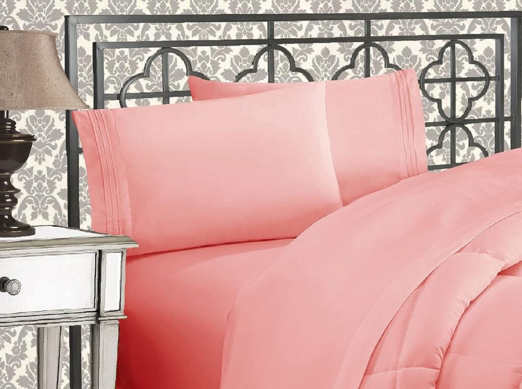 Elegant Comfort Luxurious 4-Piece Bed Sheet Set