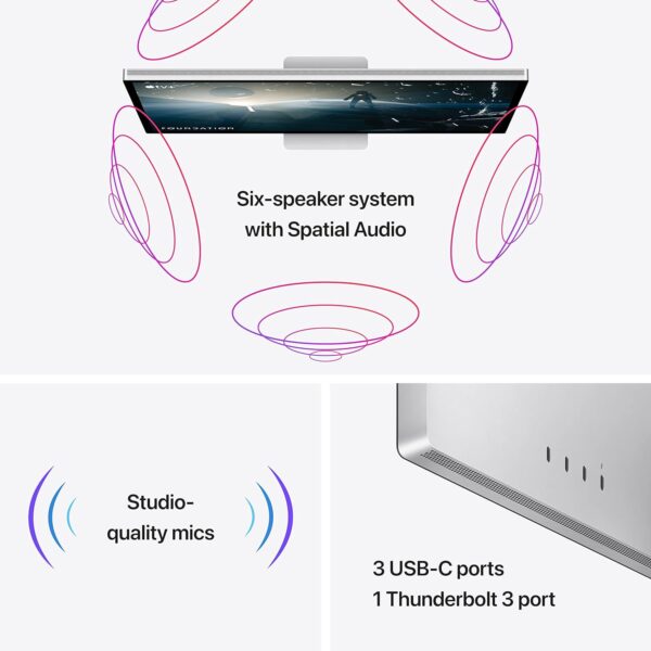 Apple Studio Display - Standard Glass - Tilt-Adjustable Stand - Image 2