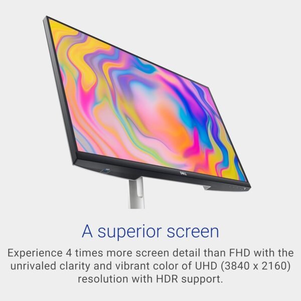 Dell S2722QC 27-inch 4K USB-C Monitor - UHD (3840 x 2160) Display - Image 2