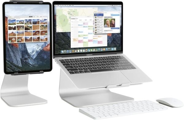 Rain Design 10032 mStand Laptop Stand, Silver (Patented) - Image 2