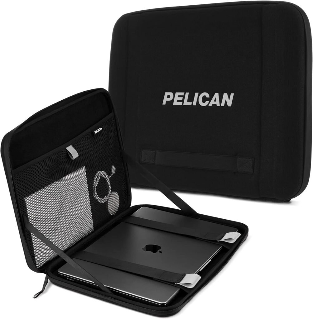 Pelican Adventurer Laptop Bag 14 Inch – [Elastic Carrying Handle] [Secure Zip Lock] Waterproof, and Scratchproof
