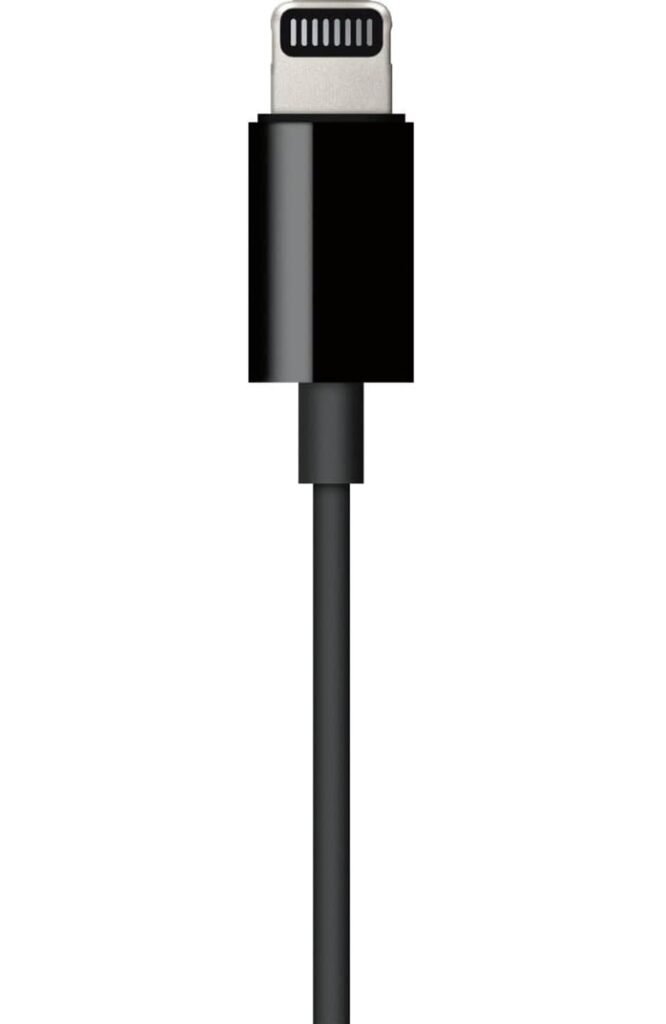 Apple Lighting to Audio Cable 3.5mm – Black