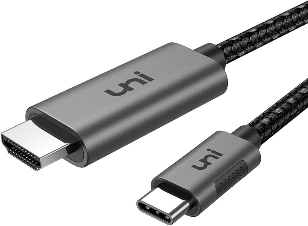 uni USB C to HDMI Cable for Home Office 6ft (4K@60Hz)