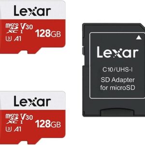 Lexar E-Series 128GB Micro SD Card 2 Pack