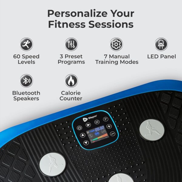 LifePro Rumblex Plus 4D Vibration Plate Exercise Machine - Image 2