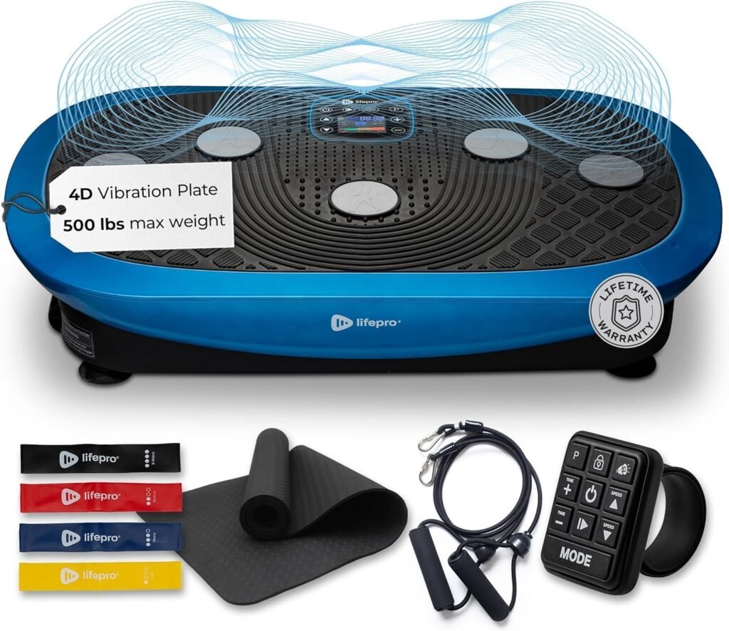 LifePro Rumblex Plus 4D Vibration Plate Exercise Machine