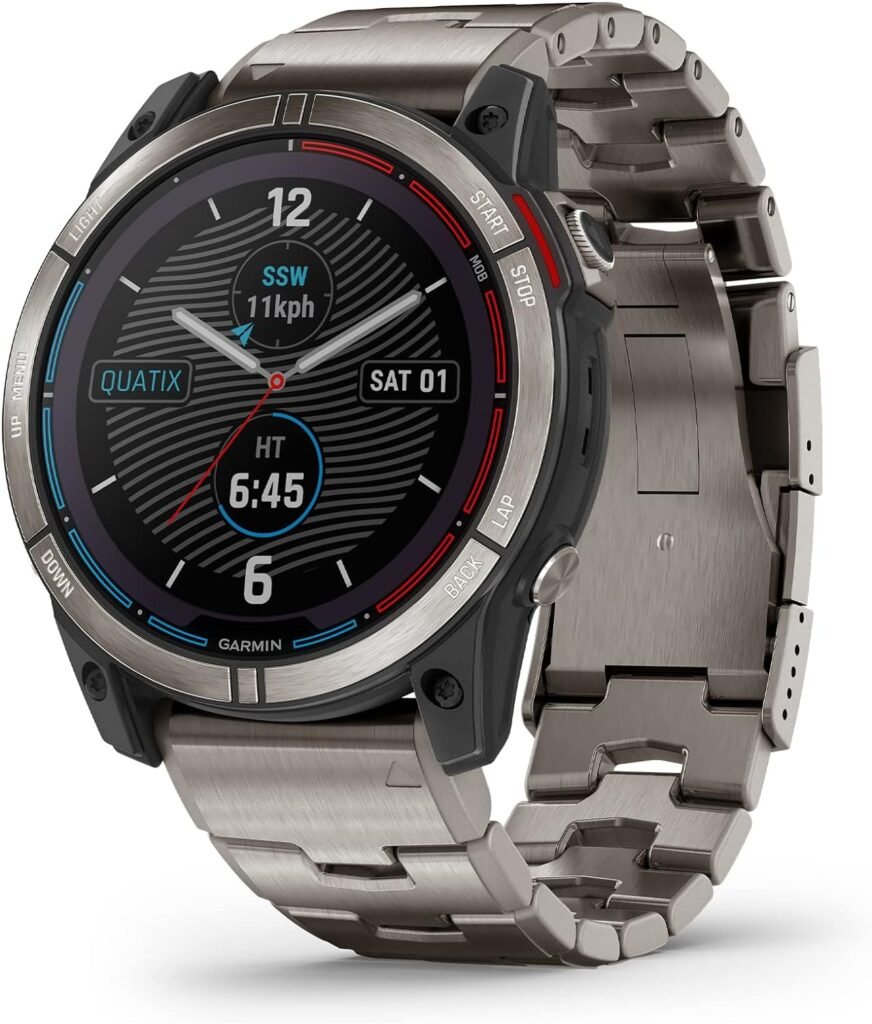 Garmin quatix 7X Solar Edition, Marine GPS Smartwatch