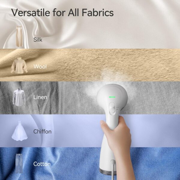 HiLIFE Steamer for Clothes, 1100W Clothes Steamer - Image 3