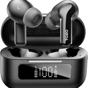 TOZO NC3 Upgraded Hybrid Active Noise Cancelling Wireless Earbuds