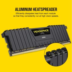 CORSAIR VENGEANCE LPX DDR4 RAM 32GB (2x16GB) 3200MHz CL16-20-20-38 1.35V Intel AMD Desktop Computer Memory
