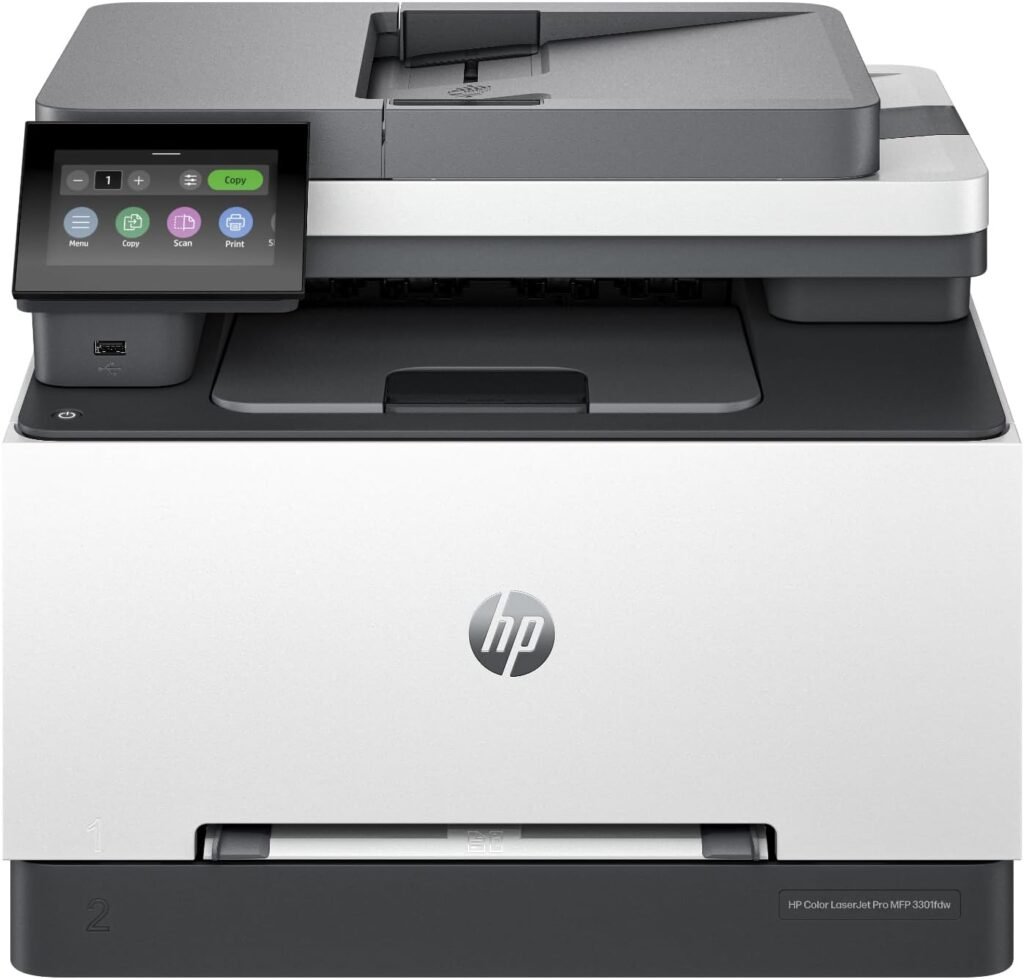 HP Color Laserjet Pro MFP 3301fdw Wireless All-in-One Color Laser Printer