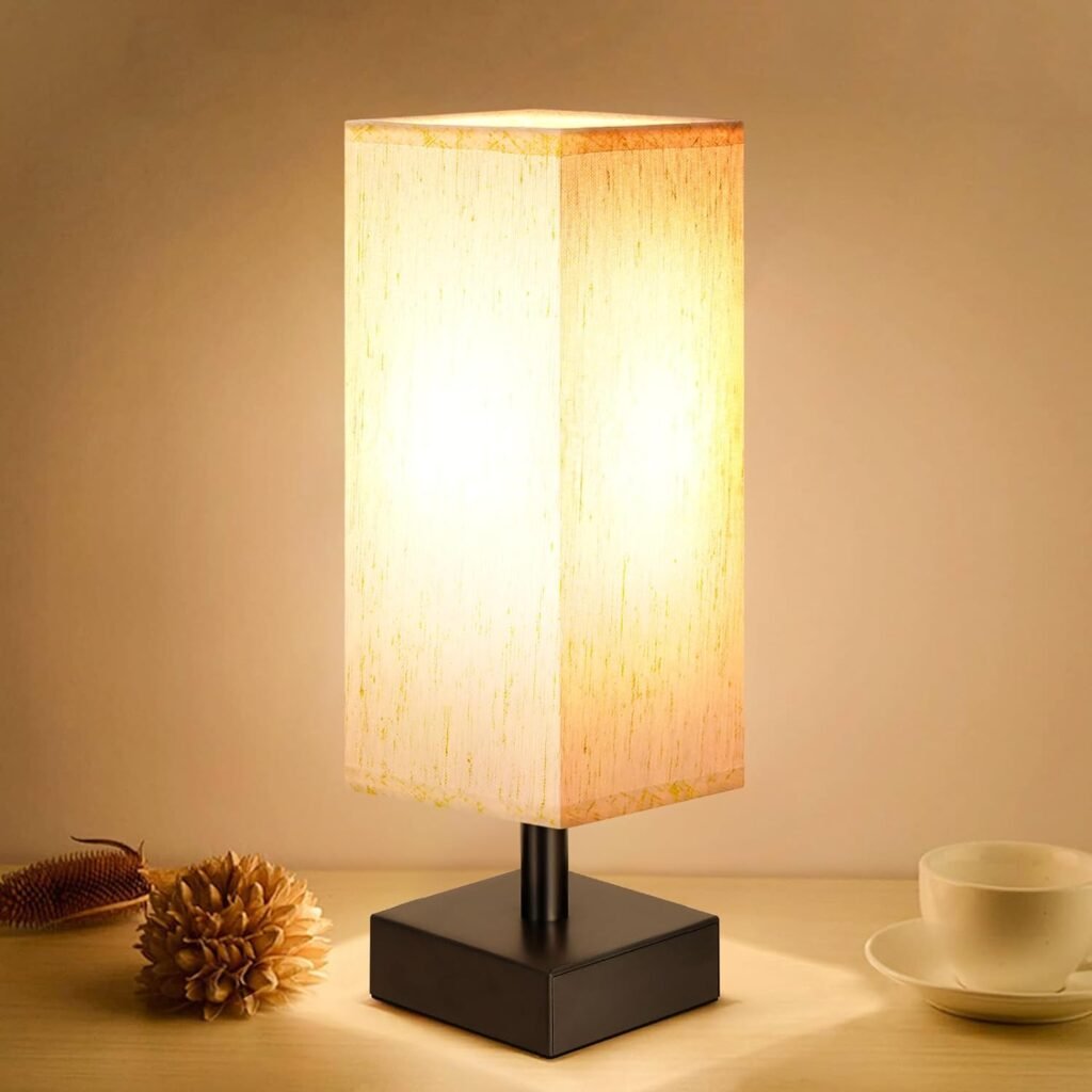 Small Table Lamp for Bedroom – Bedside Lamps for Nightstand