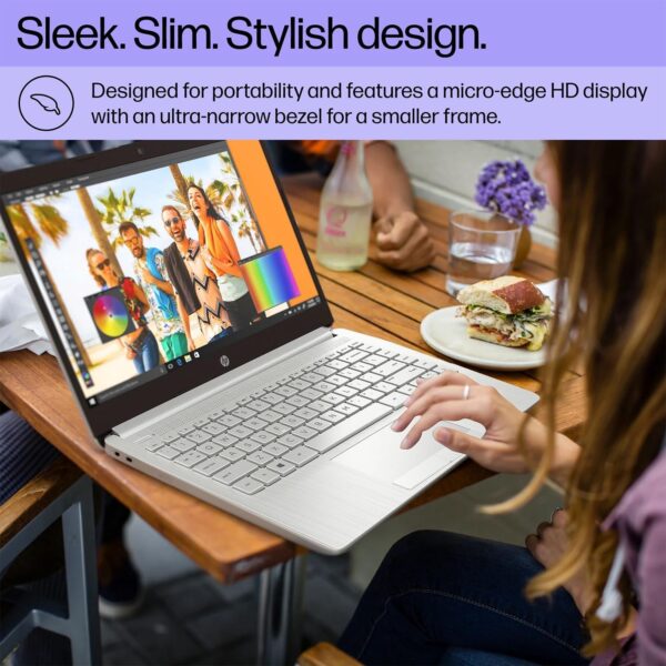 HP Portable Laptop, 14" HD Display, 8GB DDR4 RAM, 64GB - Image 2