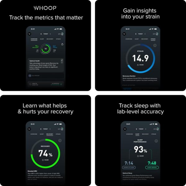 4.0 WHOOP Wearable Activity Tracker - Image 2