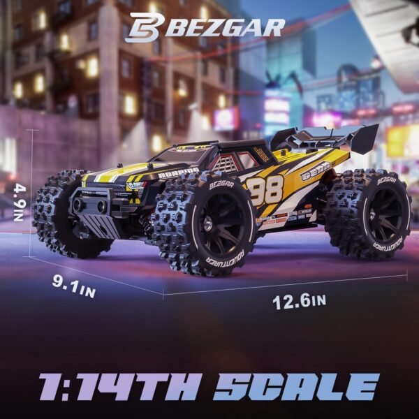 BEZGAR HP141S Fast RC Truck - 1:14 for Kids - Image 2