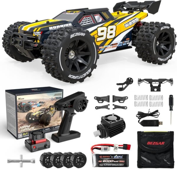 BEZGAR HP141S Fast RC Truck - 1:14 for Kids