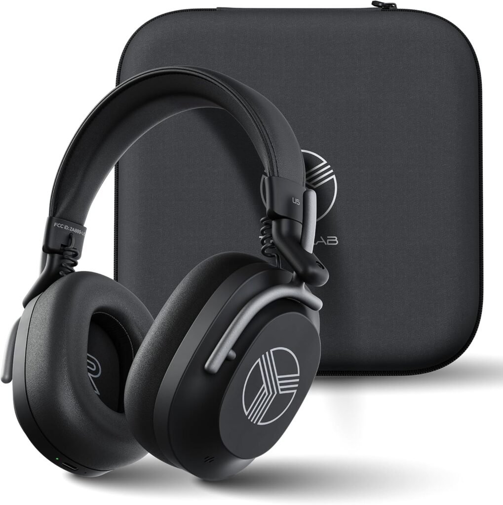 TREBLAB U5 Hybrid Active Noise Cancelling Headphones