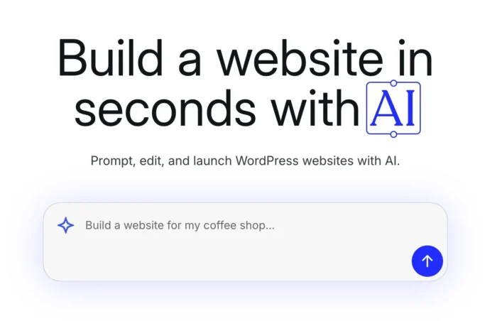 WordPress AI Website Builder Drives Cutting-Edge Web Design Innovation