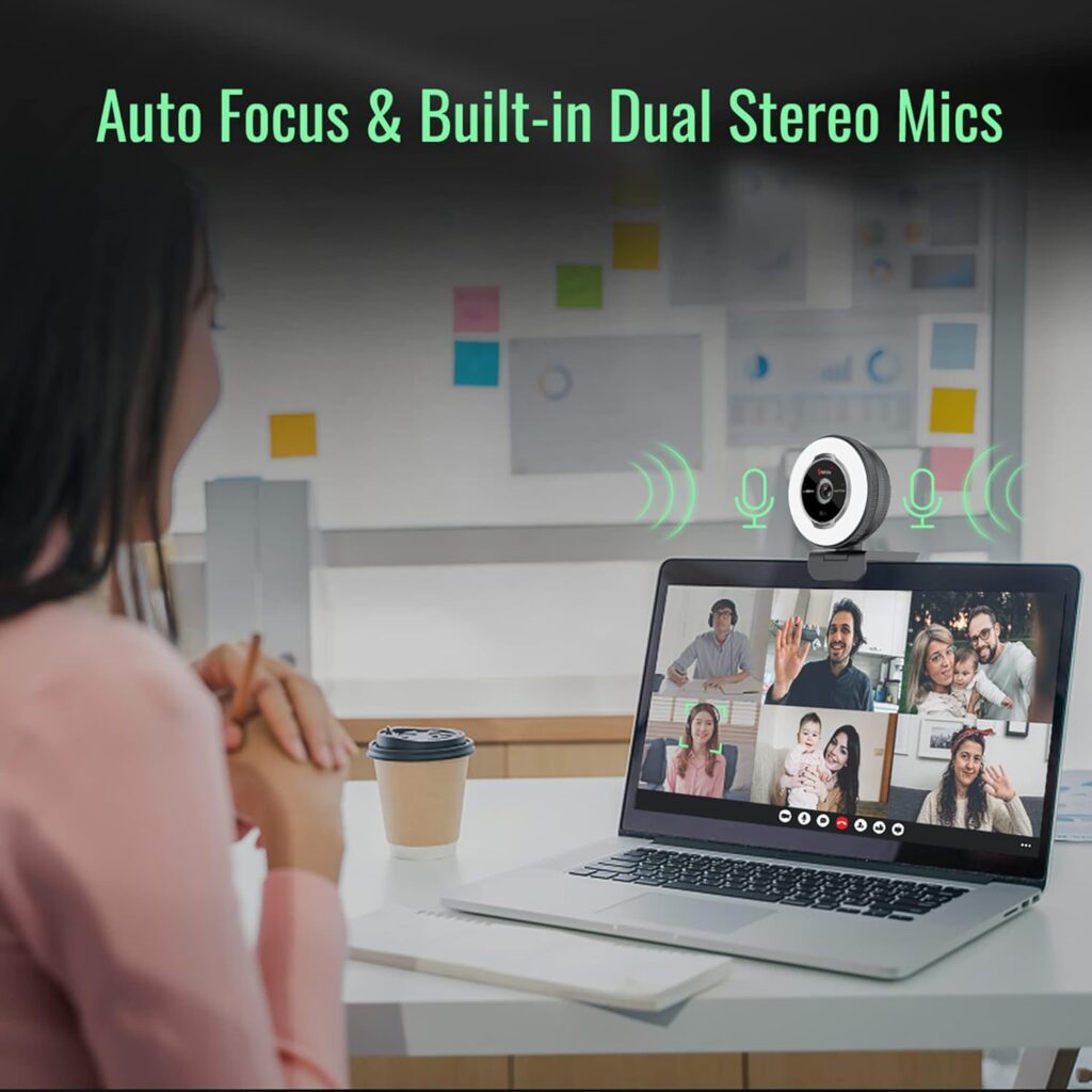 Angetube Streaming Webcam with Microphone