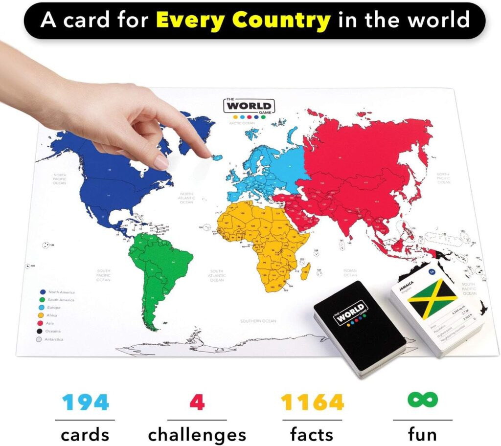 Geography Card Game