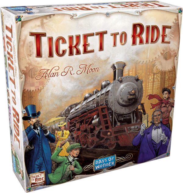 Ticket to Ride Board Game Cross-Country Train Adventure - Image 2