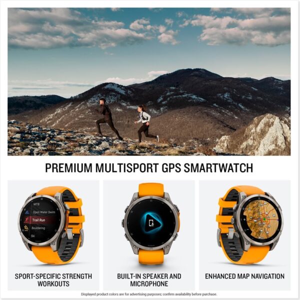 Garmin fēnix 8 GPS Smartwatch 47 mm - Image 2
