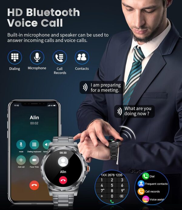 SUNKTA Military Smartwatch for Men - Image 2