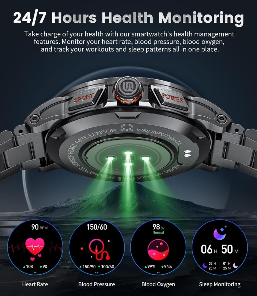 SUNKTA Military Smartwatch
