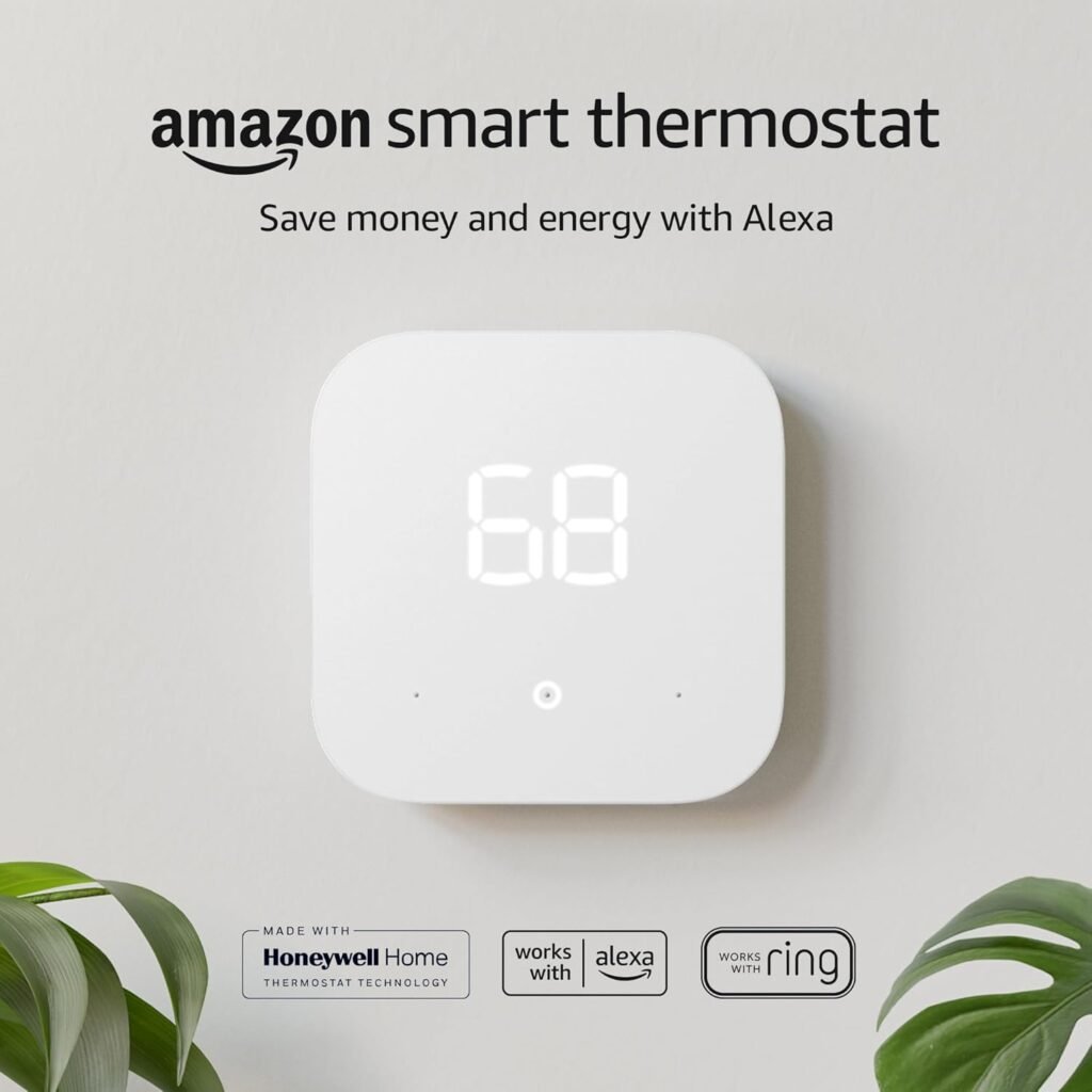 Amazon Smart Thermostat – C-wire required