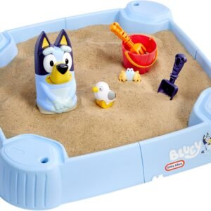Little Tikes Bluey Sand Box with 6 Accs