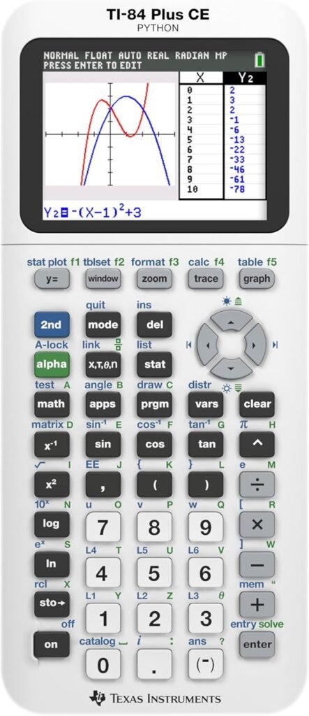 TI-84 Plus CE Color Graphing Calculator by Texas Instruments 14 TI-84 Plus CE Color Graphing Calculator by Texas Instruments