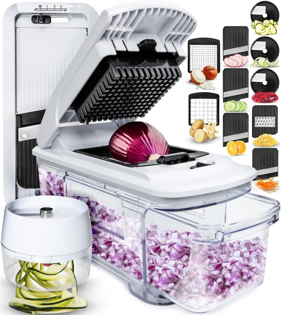 Fullstar Vegetable Chopper and Mandoline Slicer 18 Fullstar Vegetable Chopper and Mandoline Slicer